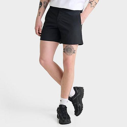 Men's 24.7 PerfectStretch Dri-FIT 6" Shorts in Black/Dark Smoke Grey