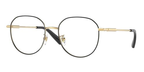 Versace VE1282D Asian Fit 1433 Women's Eyeglasses Black Size 53 (Frame Only) - Blue Light Block Available