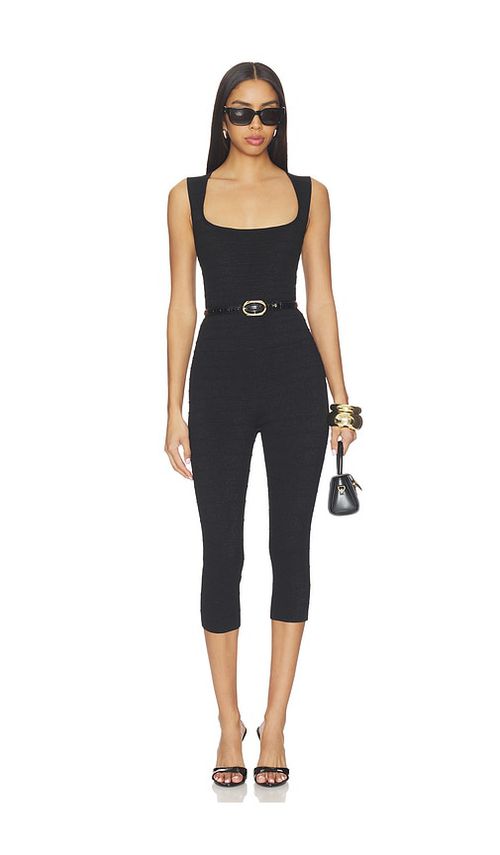 Retrofete Leana Jumpsuit in Black. - XXS also in XS, S, M
