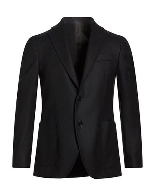 Man Blazer Black Size 36 Wool, Polyamide