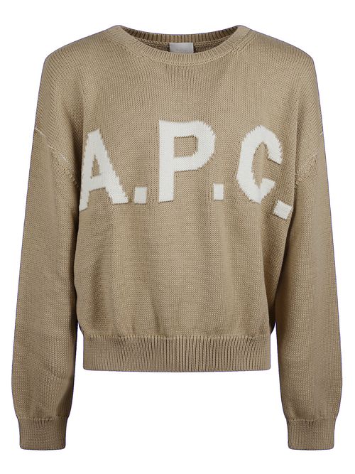 A. P.C. Logo Sweater (M)