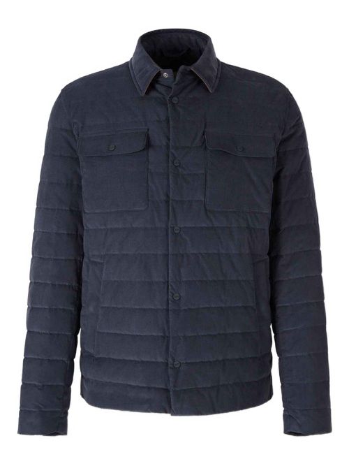 Quilted jacket - Blue