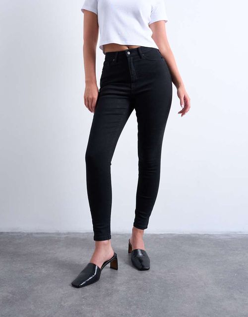Jamie high rise skinny jean in black
