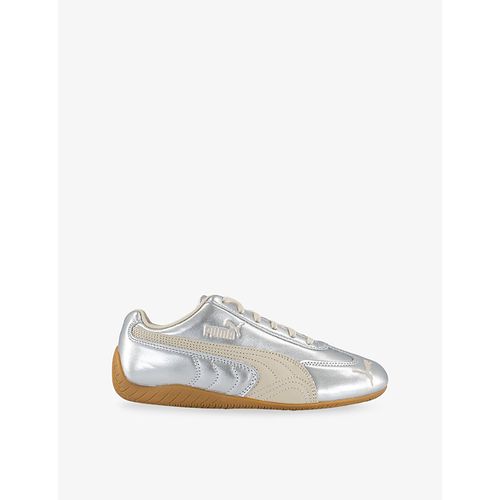 Womens Speedcat OG Metallic Leather Trainers