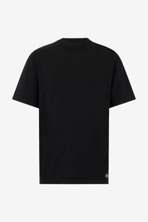 Black Mock Neck T-shirt - Male T