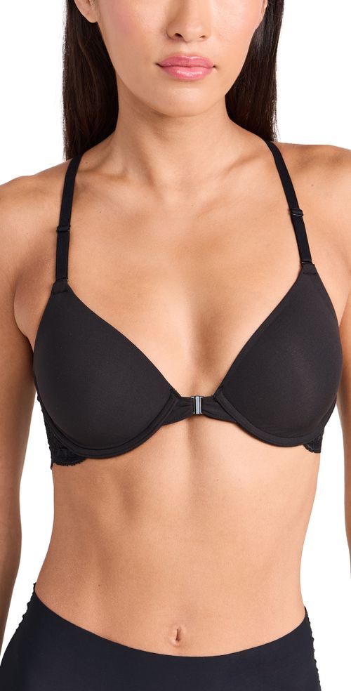 Lush Front Close Contour Underwire Bra Black 34A