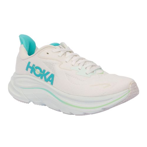 Women's Clifton 10 Sneaker - White / Cielo Blue 6:-
