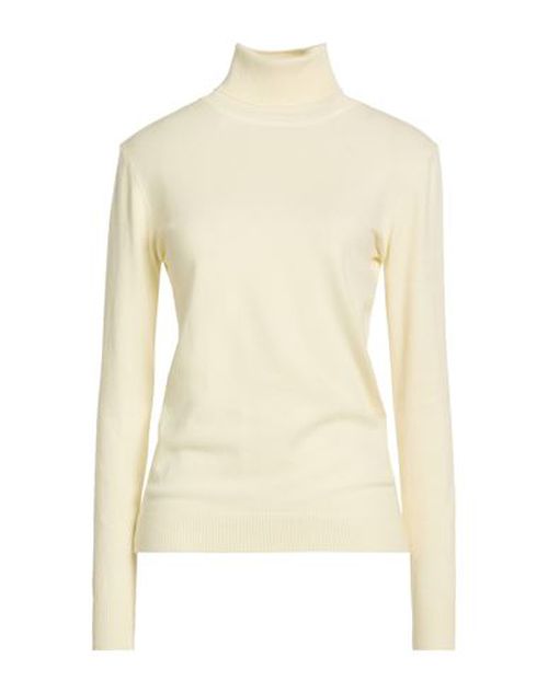 Woman Turtleneck Ivory Size L/XL Viscose, Polyamide, Polyester