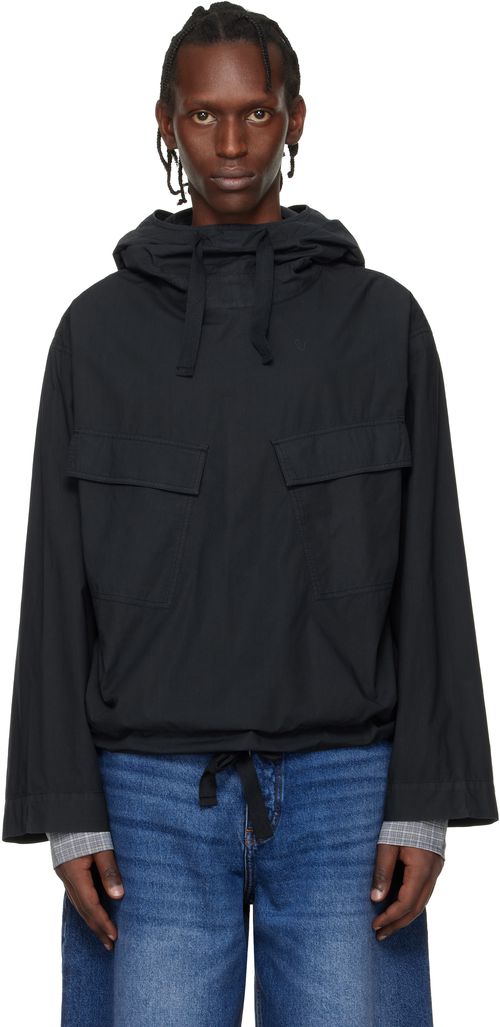 Navy Aaron Levine Edition Kirby Popover Jacket