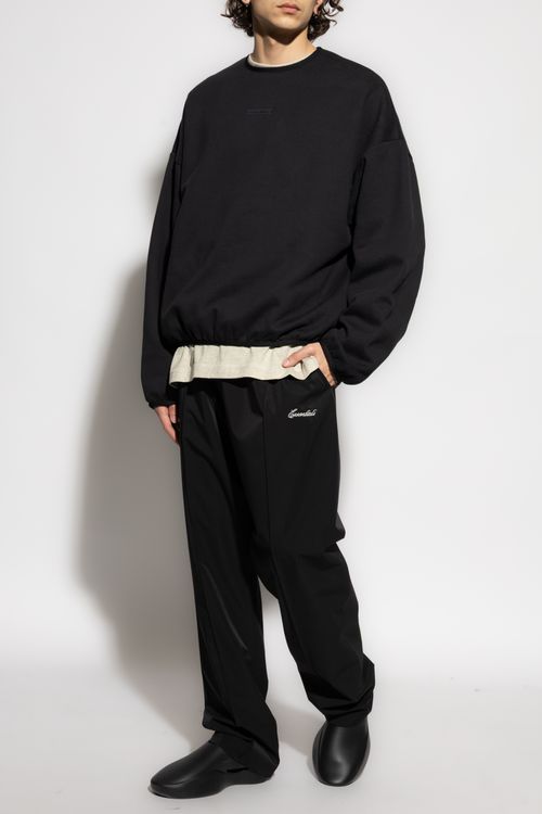 Drop-crotch Pants, Men's, Black