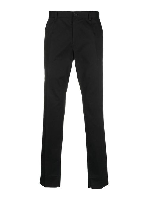 Straight leg trousers