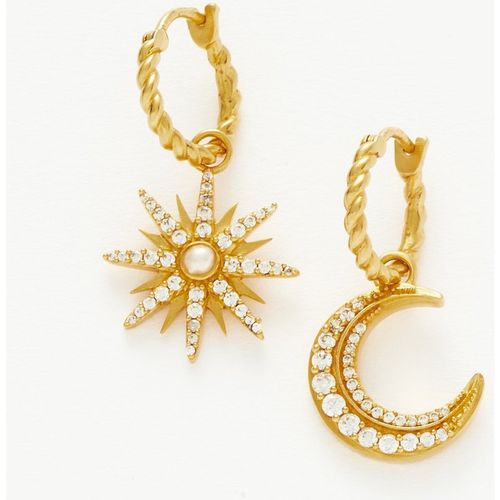 Harris Reed Moonlight Charm Hoop Earring
