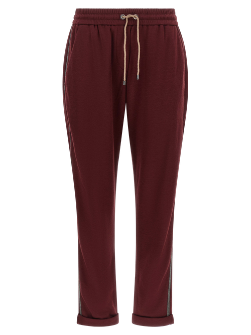 Track Joggers — Red