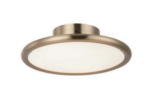 Champagne Gold LED Wall Sconce Ceiling Mount from the Piper Collection