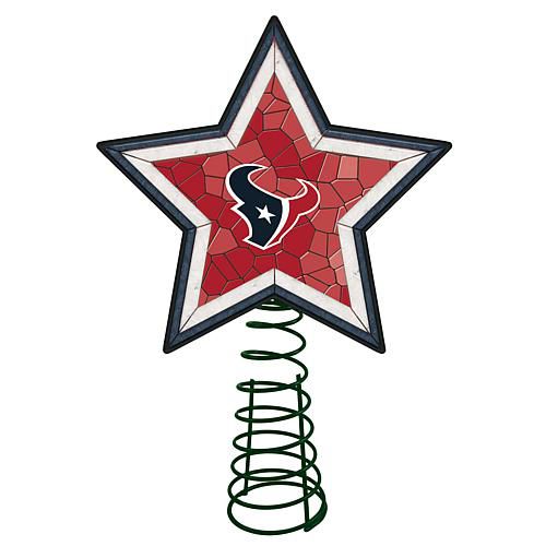 Officially Licensed NFL Mosaic Tree Topper