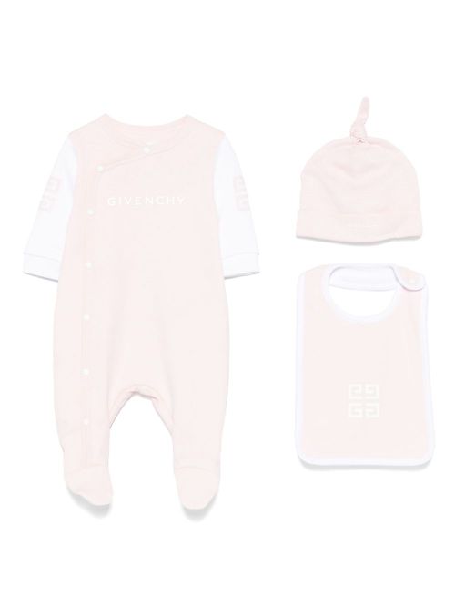 Logo-print pyjamas - Pink