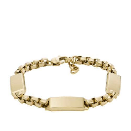 Men's Drew Gold-Tone Stainless Steel Chain Bracelet