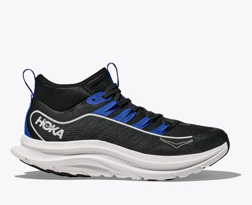 HOKA Men's Kawana Mid Shoes in Black/Ultramarine