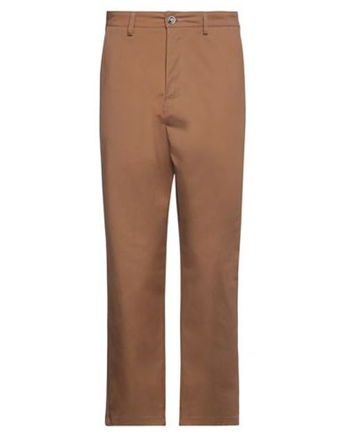 Man Pants Brown Size 30 Cotton, Elastane