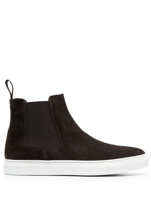 Elasticated side-panel boots - Brown