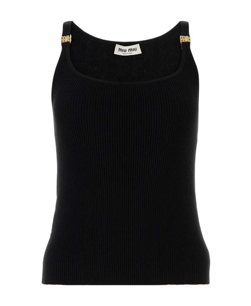 Knit tank top