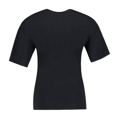 Logo Cotton T-Shirt — Black