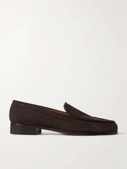Danielle Suede Loafers - Brown