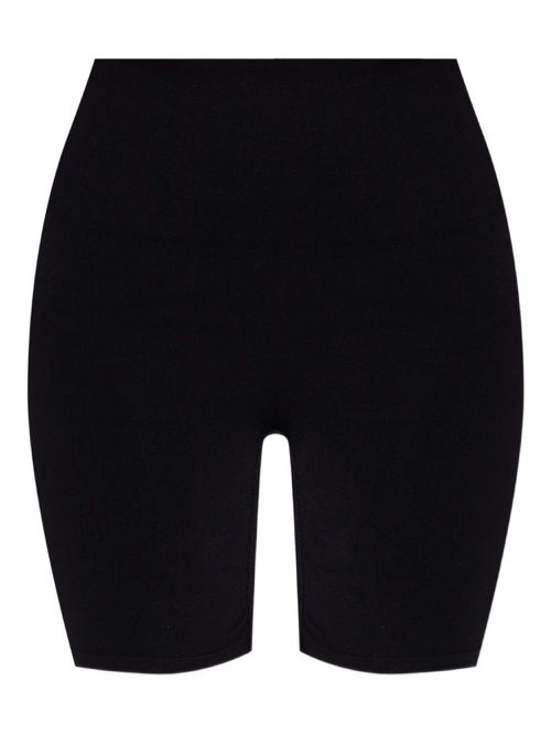 High-waisted shorts - Black