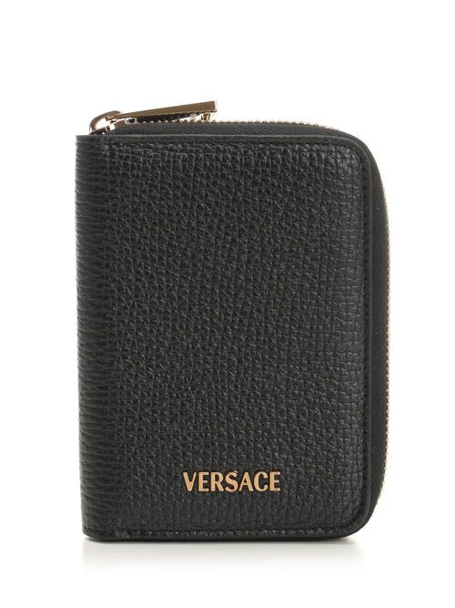 Zip Around Wallet L Calf Leather