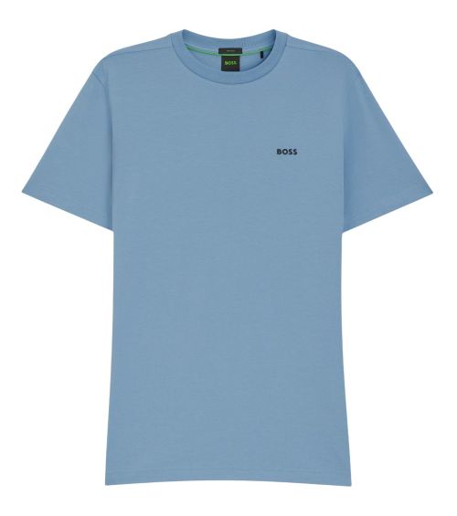 Light Blue Logo Crew Neck T-Shirt