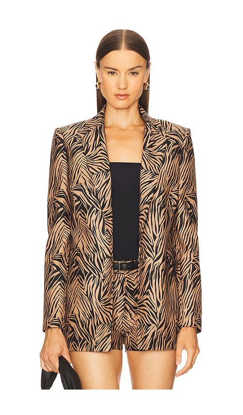 Zuleyha Kuru Yvonne Jacket in Brown. 36. Also , 40