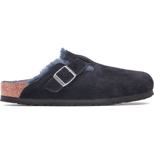 Lamb fur clogs Birkenstock Boston Shearling Suede