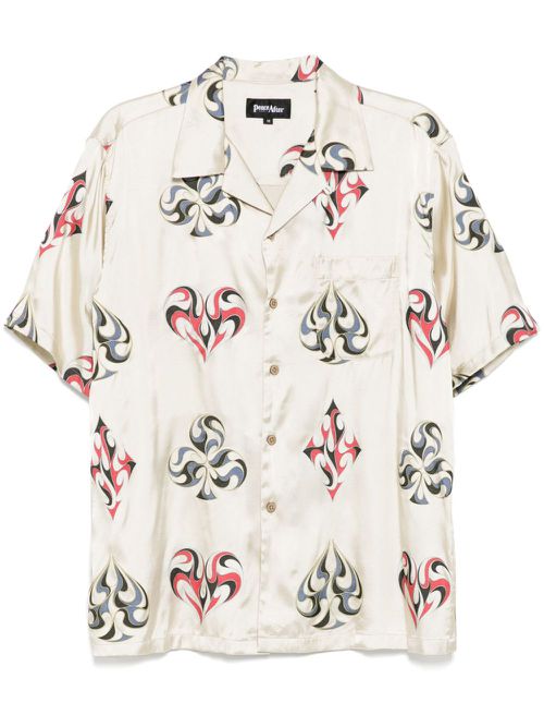 X Tetsuya Nakamura shirt - Neutrals