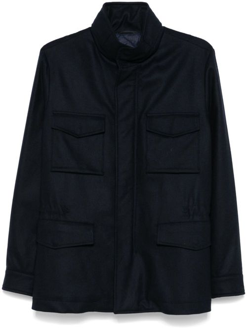 Tailored military jacket - Blue