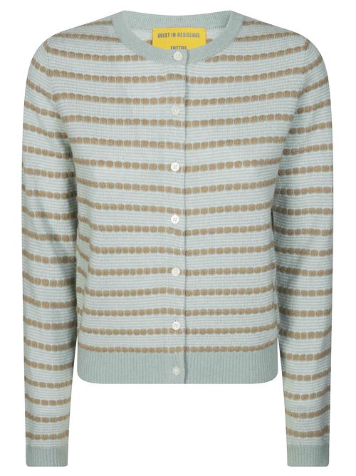 Women's Pebble Stripe Jane Cashmere Cardigan