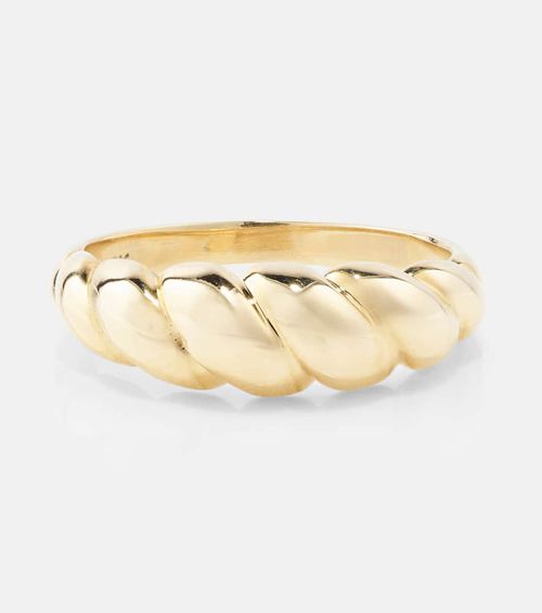 Brioche 10kt yellow gold ring