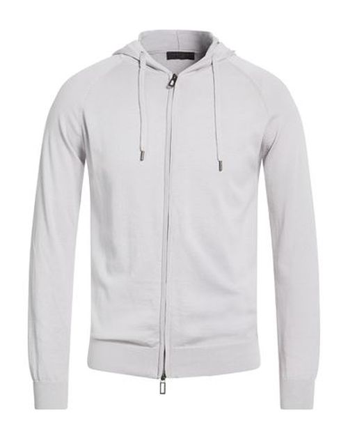 Man Cardigan Light grey Size M Cotton
