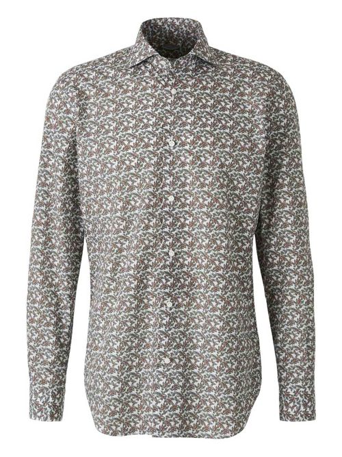 Vincenzo Di Ruggiero floral-print shirt - White