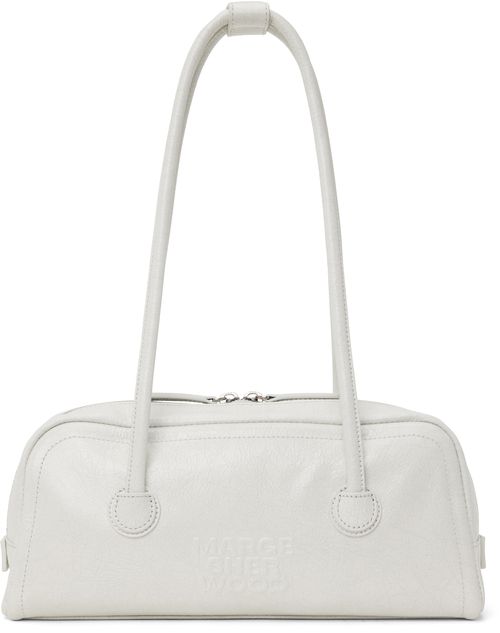 MARGESHERWOOD Off-White Soft Baguette Bag