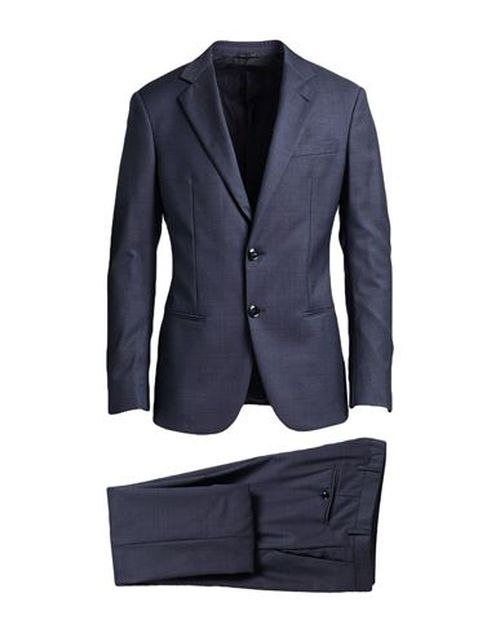 Man Suit Navy Size 38 Virgin Wool