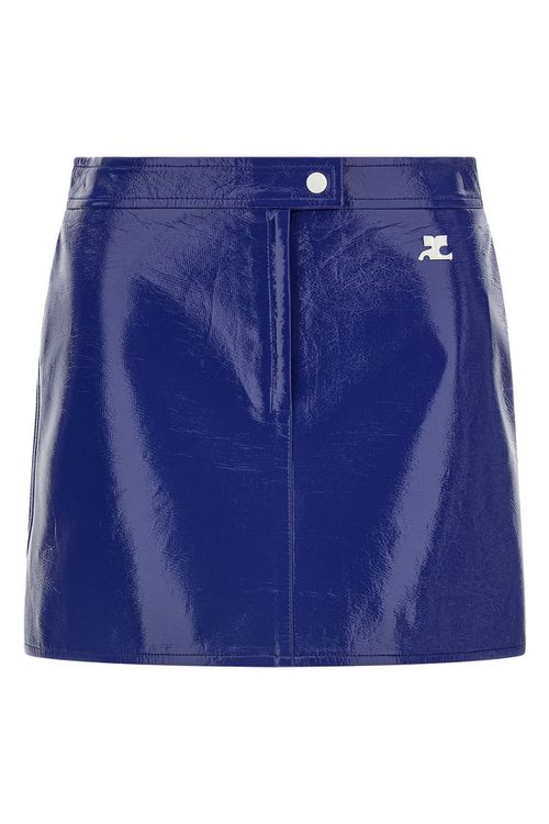 'Reedition Vinyl' Skirt