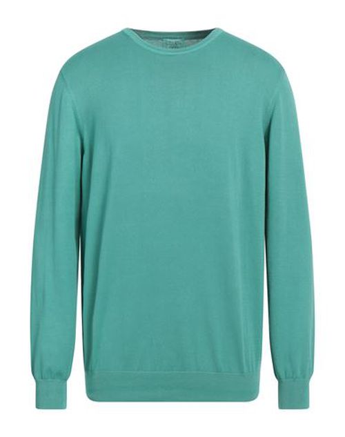 Heritage Man Sweater Green Size 36 Cotton