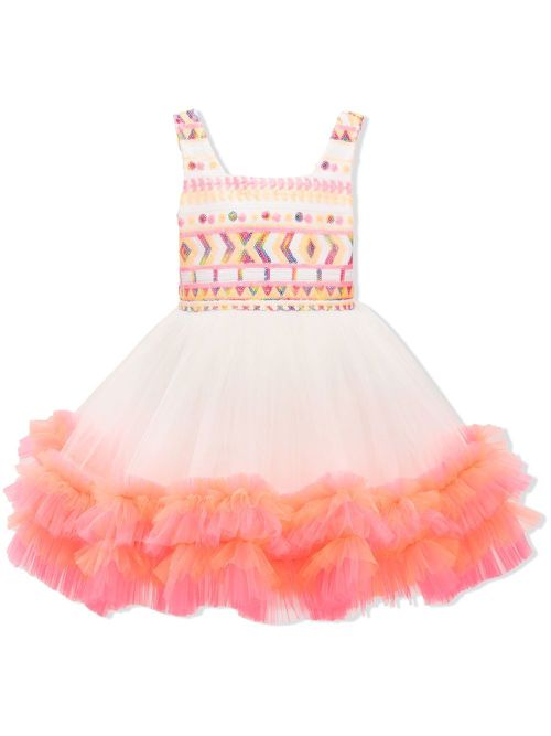 Beatty tulle dress - White