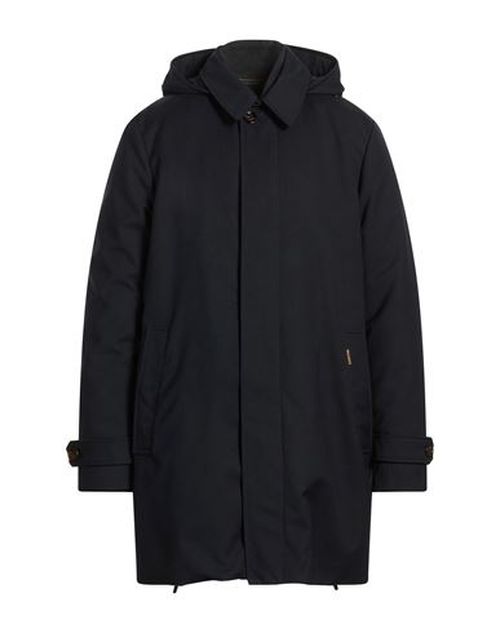 Man Coat Midnight blue Size 44 Polyamide, Polyurethane