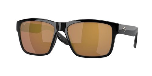 Costa Del Mar 6S9049 Paunch Polarized 904909 Men's Sunglasses Black