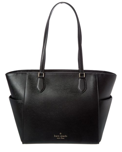 Madison Saffiano Leather Laptop Tote