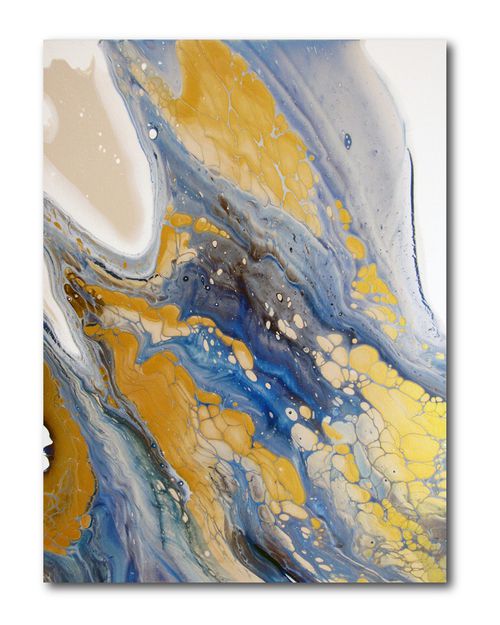 Deep Currents Gallery-Wrapped Canvas Wall Art