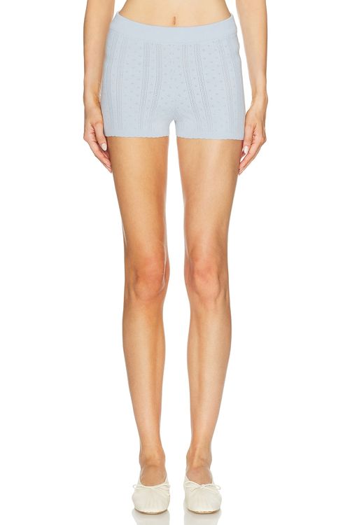 Amiya Mina Short in Celeste - Baby Blue. L also in