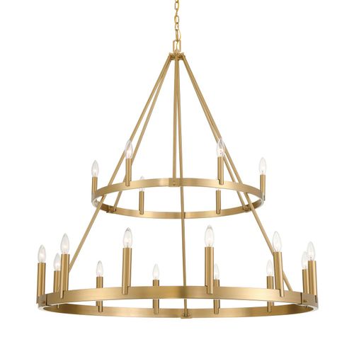 Signature Brass Chandelier from the Dutton Collection