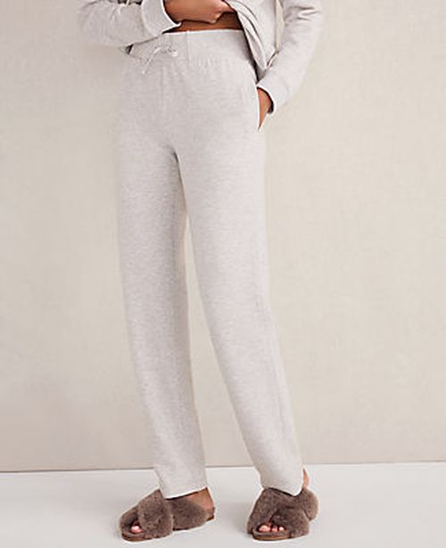 Ann Taylor Haven Well Within Fleece Straight Leg Pants